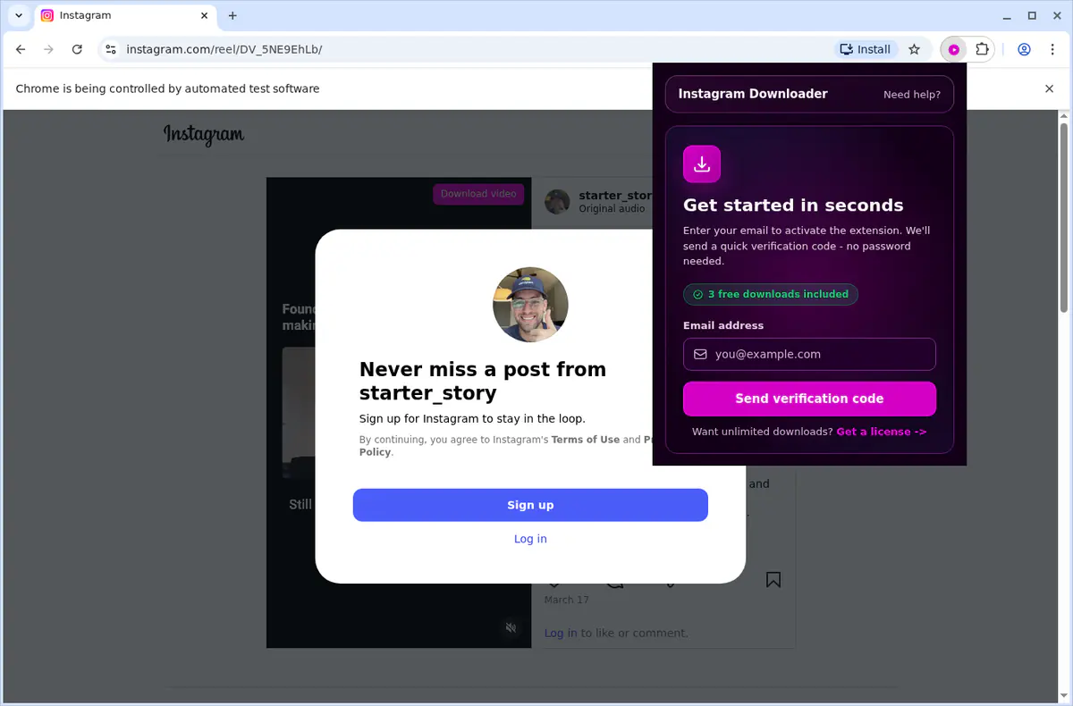 Instagram Video Downloader screenshot 6